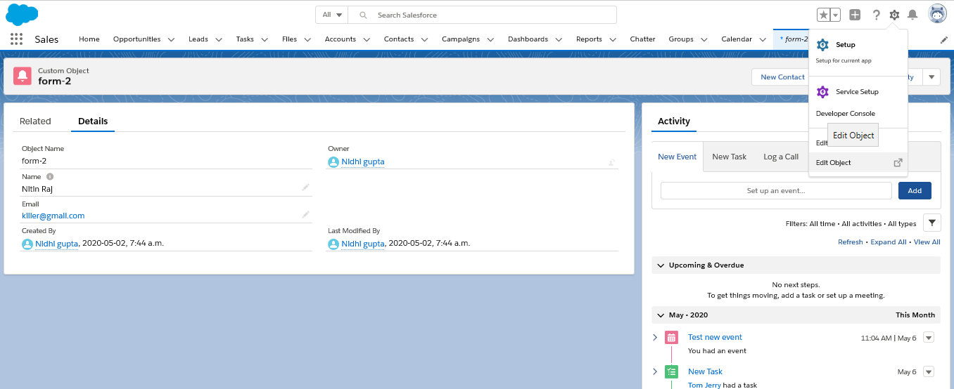 Page layouts in Salesforce|How to create and assign to different profiles